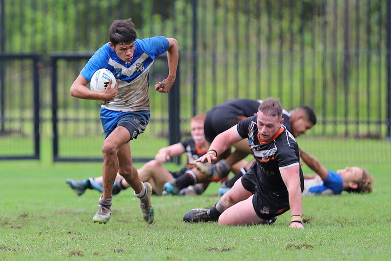 2022 Laurie Daley Cup Semi Final M Wests TIGERS v North Coast BULLDOGS