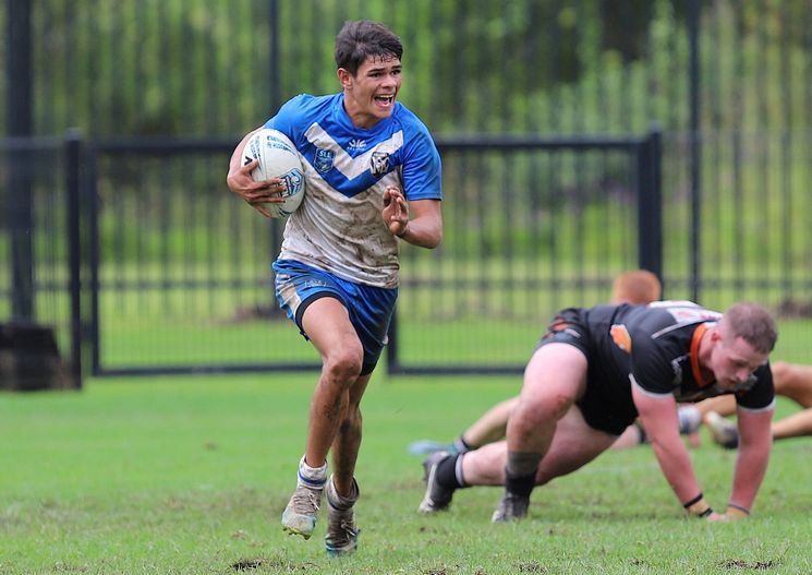 2022 Laurie Daley Cup Semi Final M Wests TIGERS v North Coast BULLDOGS