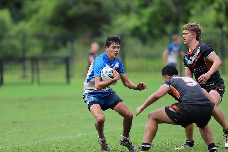 2022 Laurie Daley Cup Semi Final M Wests TIGERS v North Coast BULLDOGS