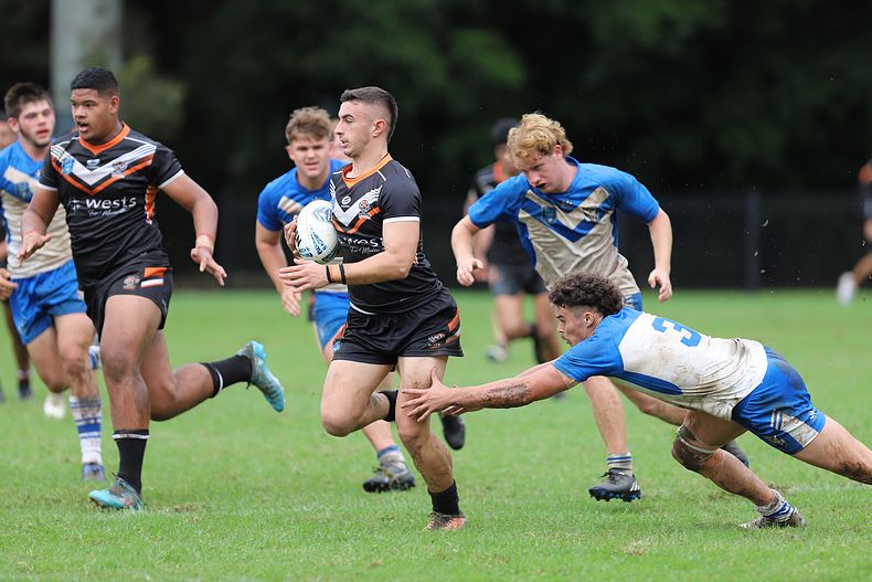 2022 Laurie Daley Cup Semi Final M Wests TIGERS v North Coast BULLDOGS