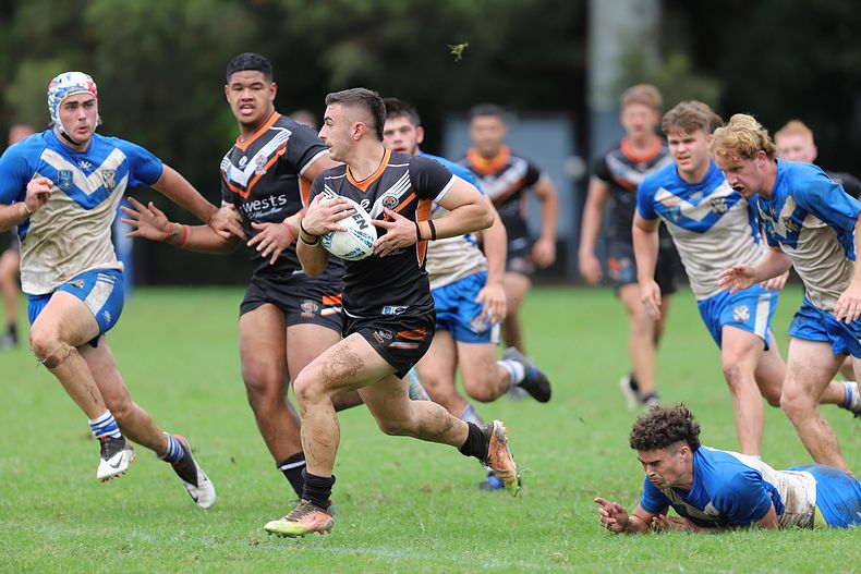 2022 Laurie Daley Cup Semi Final M Wests TIGERS v North Coast BULLDOGS