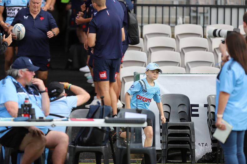 Harold Matthews Cup Semi Final Sydney ROOSTERS v Cronulla SHARKS