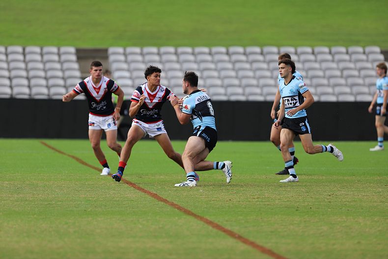 Harold Matthews Cup Semi Final Sydney ROOSTERS v Cronulla SHARKS
