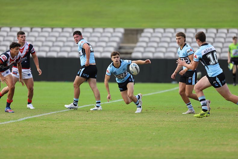 Harold Matthews Cup Semi Final Sydney ROOSTERS v Cronulla SHARKS