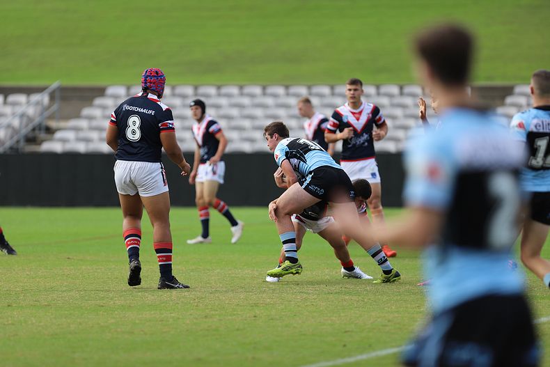 Harold Matthews Cup Semi Final Sydney ROOSTERS v Cronulla SHARKS