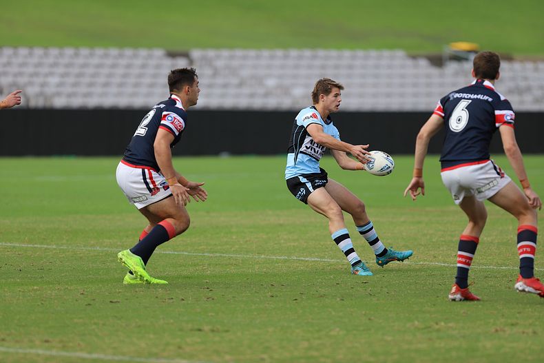 Harold Matthews Cup Semi Final Sydney ROOSTERS v Cronulla SHARKS