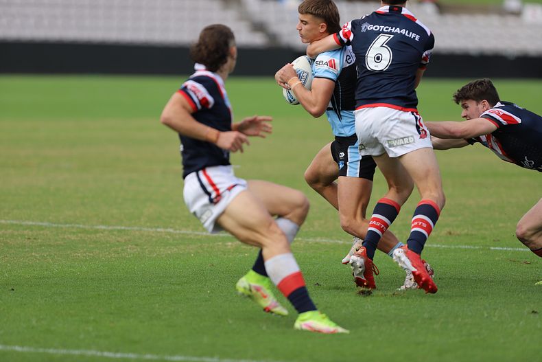 Harold Matthews Cup Semi Final Sydney ROOSTERS v Cronulla SHARKS