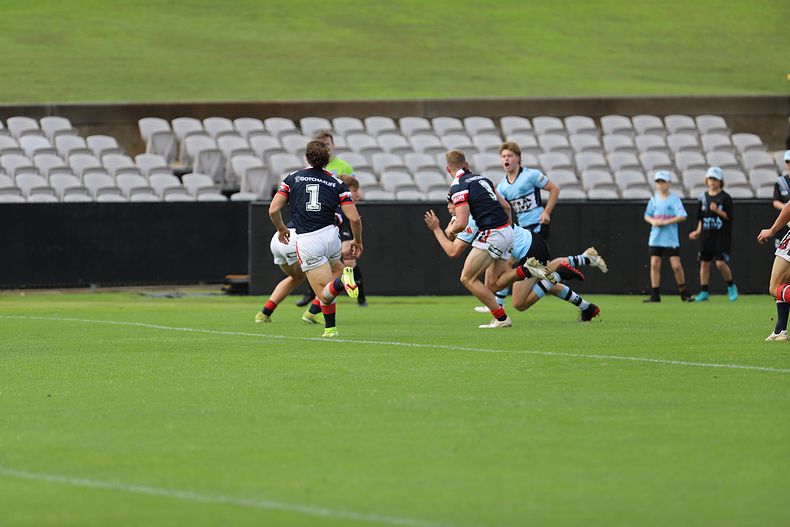 Harold Matthews Cup Semi Final Sydney ROOSTERS v Cronulla SHARKS