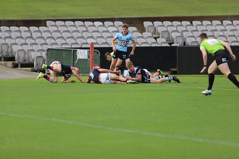 Harold Matthews Cup Semi Final Sydney ROOSTERS v Cronulla SHARKS