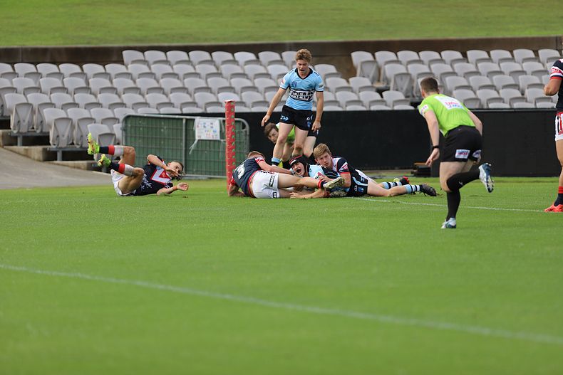 Harold Matthews Cup Semi Final Sydney ROOSTERS v Cronulla SHARKS