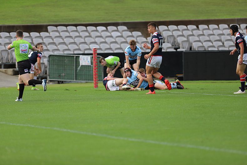 Harold Matthews Cup Semi Final Sydney ROOSTERS v Cronulla SHARKS