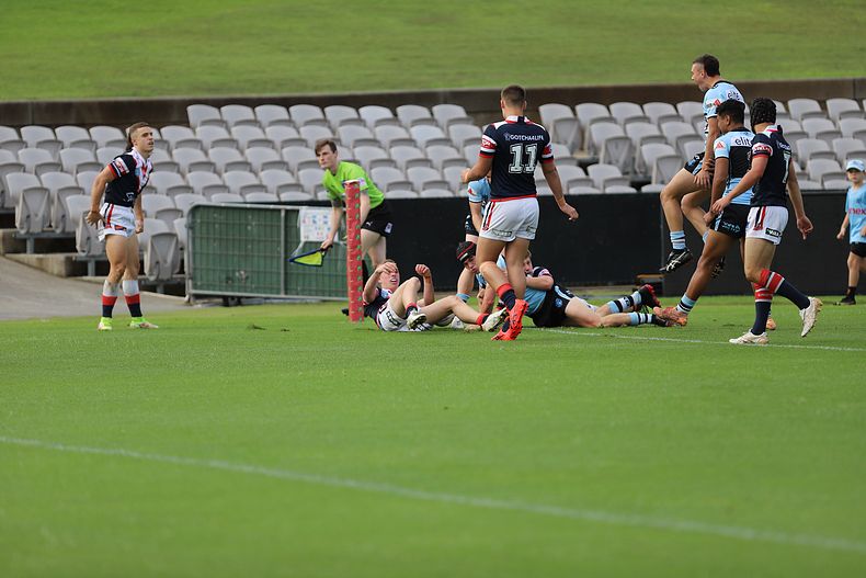 Harold Matthews Cup Semi Final Sydney ROOSTERS v Cronulla SHARKS