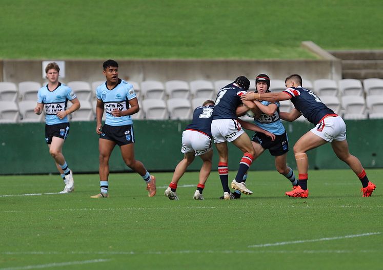 Harold Matthews Cup Semi Final Sydney ROOSTERS v Cronulla SHARKS