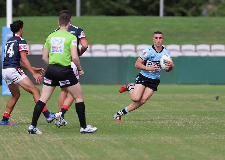 Harold Matthews Cup Semi Final Sydney ROOSTERS v Cronulla SHARKS