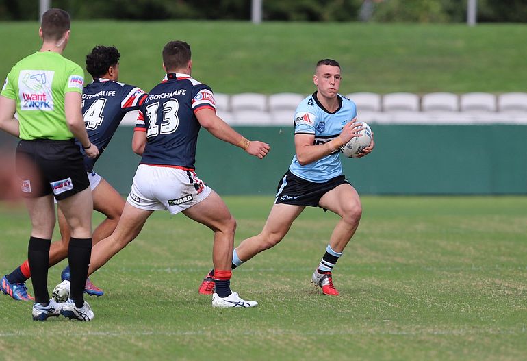 Harold Matthews Cup Semi Final Sydney ROOSTERS v Cronulla SHARKS