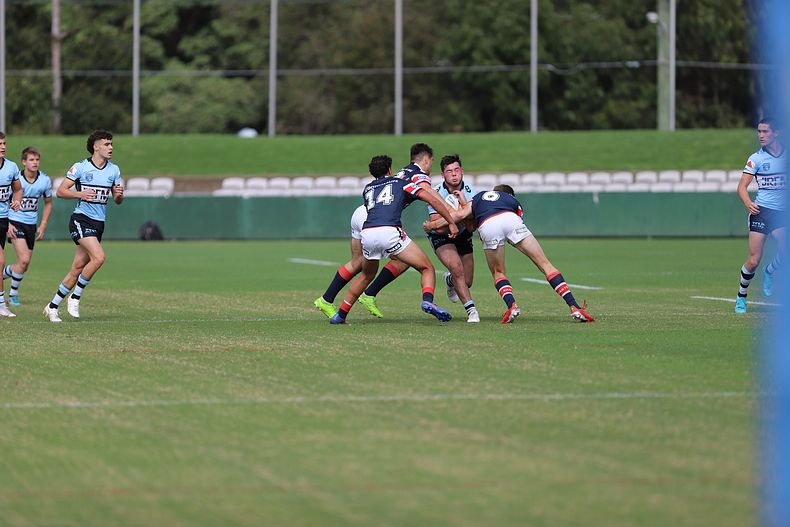 Harold Matthews Cup Semi Final Sydney ROOSTERS v Cronulla SHARKS