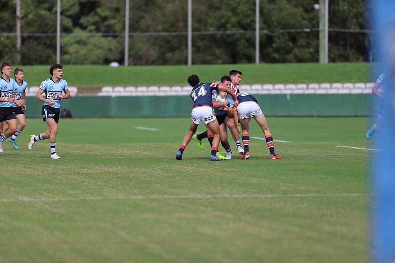 Harold Matthews Cup Semi Final Sydney ROOSTERS v Cronulla SHARKS