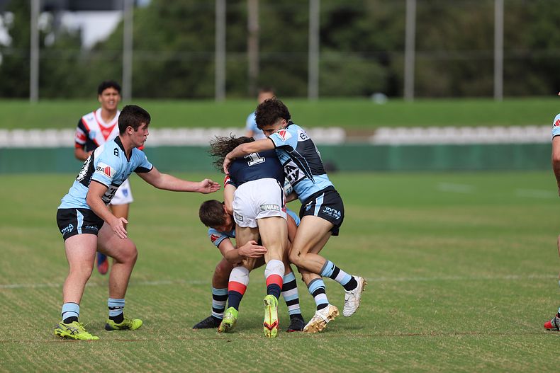 Harold Matthews Cup Semi Final Sydney ROOSTERS v Cronulla SHARKS