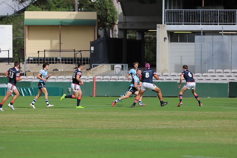Harold Matthews Cup Semi Final Sydney ROOSTERS v Cronulla SHARKS