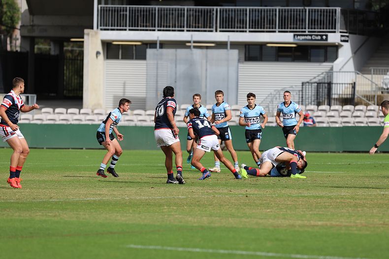 Harold Matthews Cup Semi Final Sydney ROOSTERS v Cronulla SHARKS
