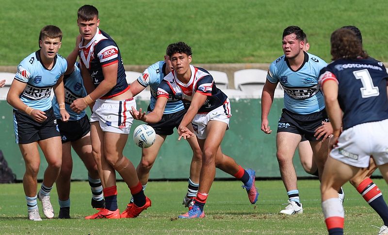 Harold Matthews Cup Semi Final Sydney ROOSTERS v Cronulla SHARKS
