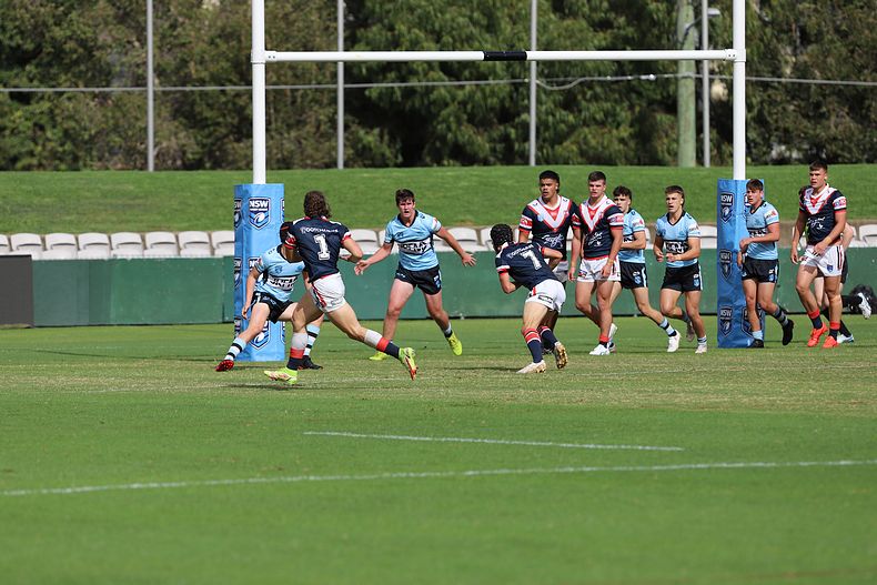 Harold Matthews Cup Semi Final Sydney ROOSTERS v Cronulla SHARKS