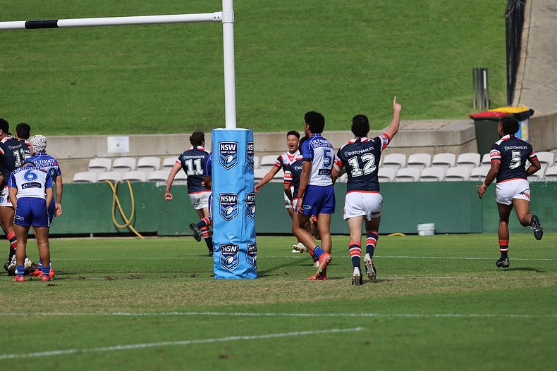 2022 SG Ball Cup Semi Final Sydney ROOSTERS v Canterbury BULLDOGS