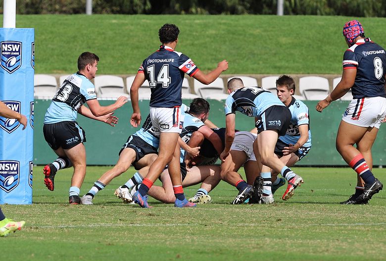 Harold Matthews Cup Semi Final Sydney ROOSTERS v Cronulla SHARKS