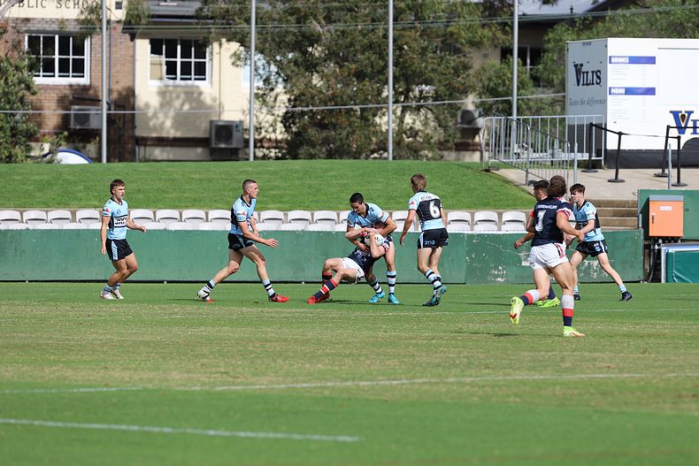 Harold Matthews Cup Semi Final Sydney ROOSTERS v Cronulla SHARKS