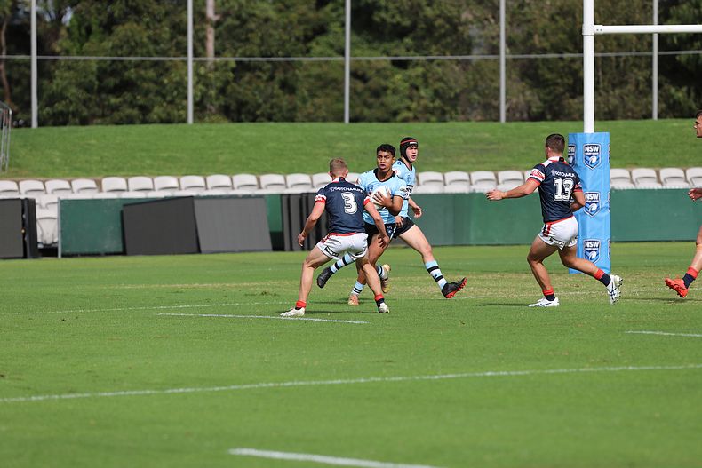 Harold Matthews Cup Semi Final Sydney ROOSTERS v Cronulla SHARKS