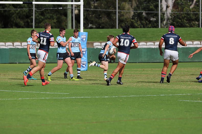 Harold Matthews Cup Semi Final Sydney ROOSTERS v Cronulla SHARKS