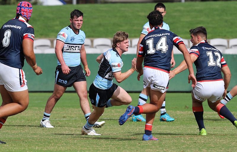 Harold Matthews Cup Semi Final Sydney ROOSTERS v Cronulla SHARKS