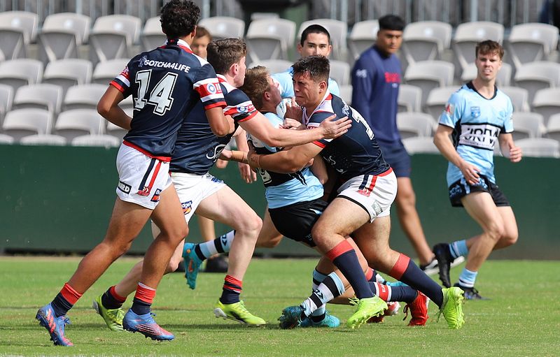 Harold Matthews Cup Semi Final Sydney ROOSTERS v Cronulla SHARKS