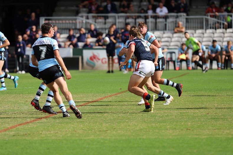 Harold Matthews Cup Semi Final Sydney ROOSTERS v Cronulla SHARKS