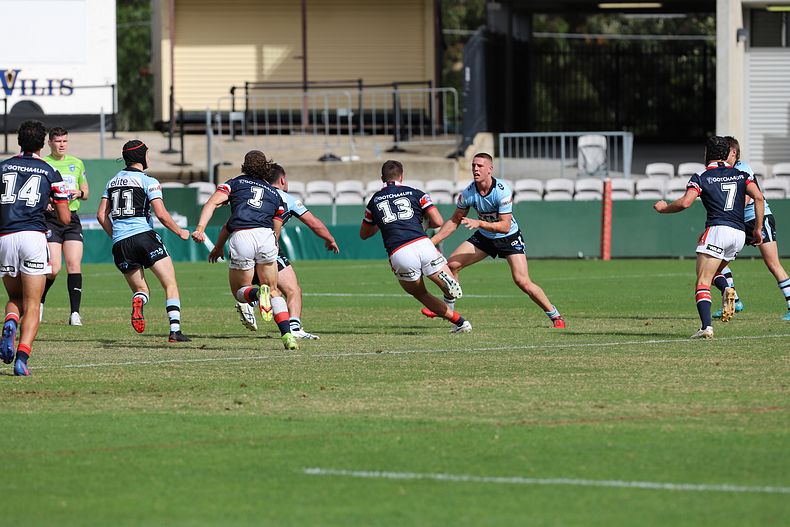 Harold Matthews Cup Semi Final Sydney ROOSTERS v Cronulla SHARKS