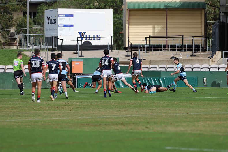 Harold Matthews Cup Semi Final Sydney ROOSTERS v Cronulla SHARKS