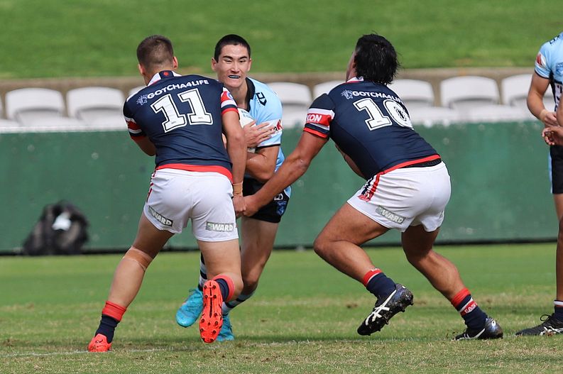 Harold Matthews Cup Semi Final Sydney ROOSTERS v Cronulla SHARKS