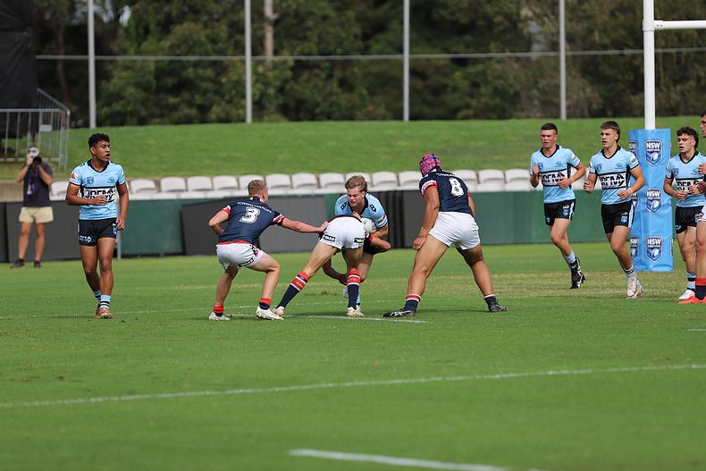 Harold Matthews Cup Semi Final Sydney ROOSTERS v Cronulla SHARKS