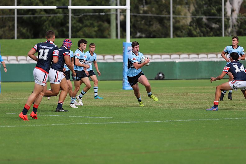 Harold Matthews Cup Semi Final Sydney ROOSTERS v Cronulla SHARKS