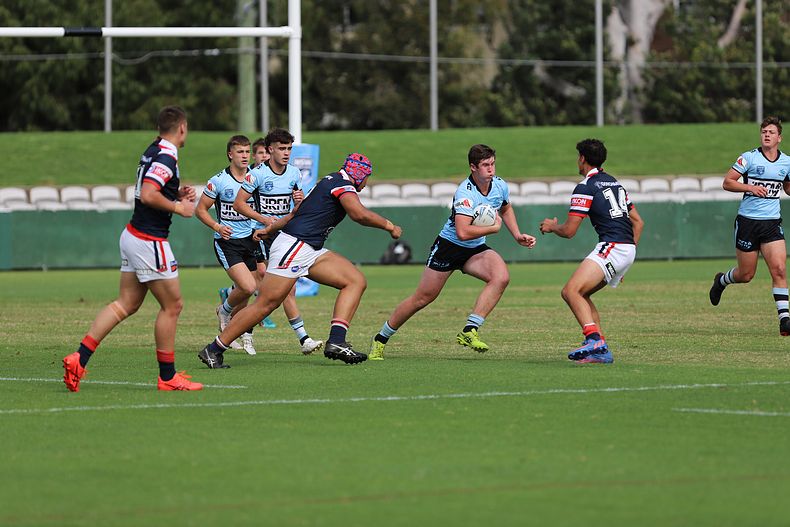 Harold Matthews Cup Semi Final Sydney ROOSTERS v Cronulla SHARKS