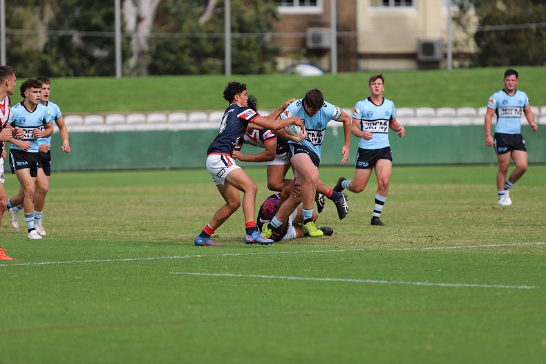 Harold Matthews Cup Semi Final Sydney ROOSTERS v Cronulla SHARKS