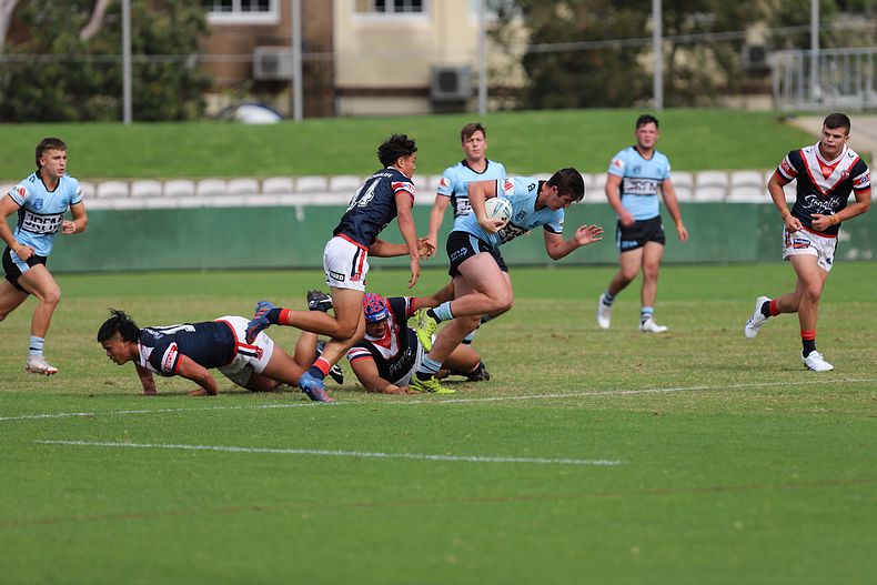 Harold Matthews Cup Semi Final Sydney ROOSTERS v Cronulla SHARKS