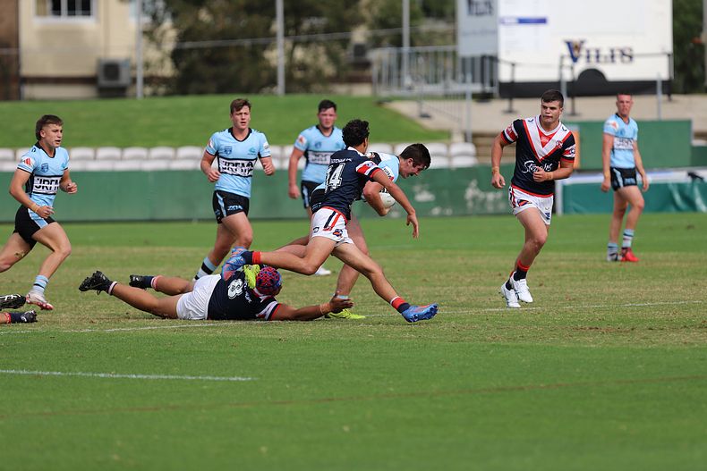 Harold Matthews Cup Semi Final Sydney ROOSTERS v Cronulla SHARKS