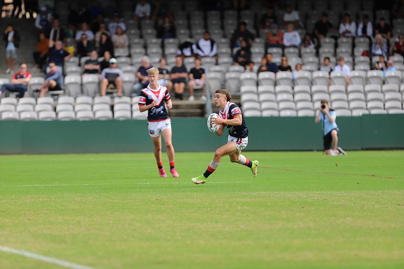 Harold Matthews Cup Semi Final Sydney ROOSTERS v Cronulla SHARKS