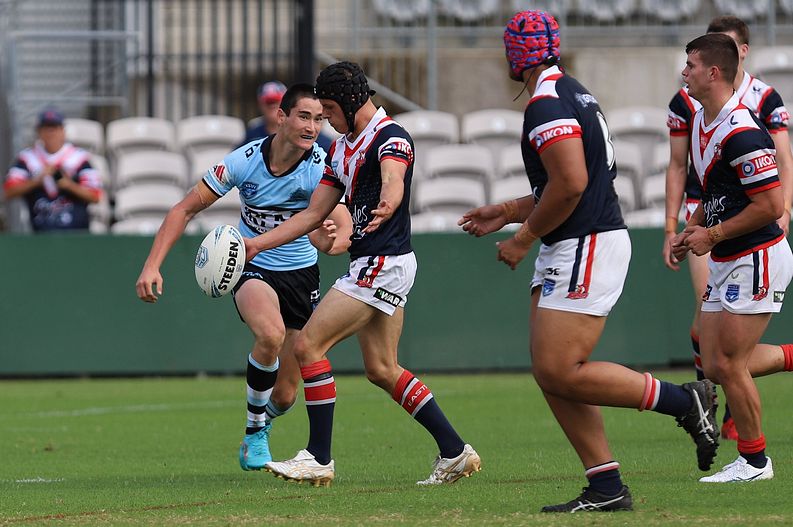 Harold Matthews Cup Semi Final Sydney ROOSTERS v Cronulla SHARKS
