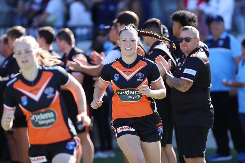 Tarsha Gale Cup Semi Final Indigenous Roosters v Weststigers (1st Half)