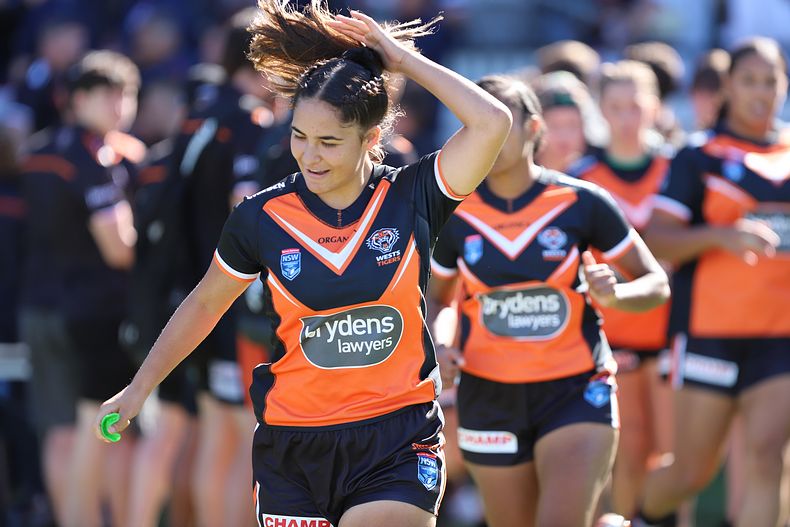 Tarsha Gale Cup Semi Final Indigenous Roosters v Weststigers (1st Half)