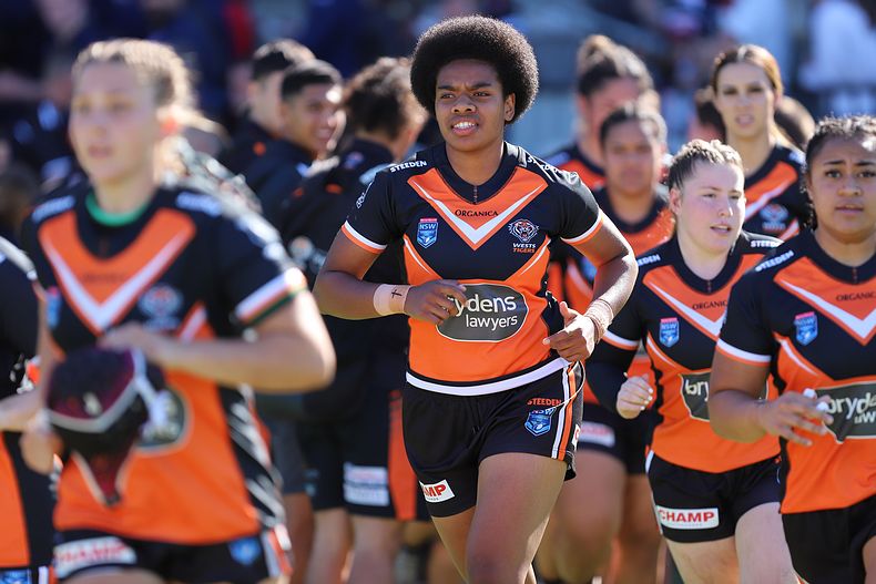 Tarsha Gale Cup Semi Final Indigenous Roosters v Weststigers (1st Half)