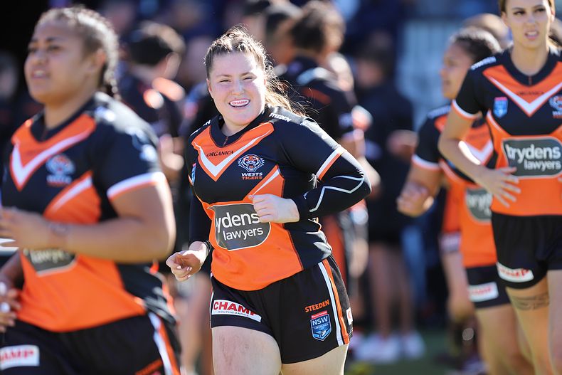 Tarsha Gale Cup Semi Final Indigenous Roosters v Weststigers (1st Half)