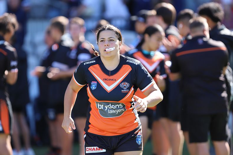 Tarsha Gale Cup Semi Final Indigenous Roosters v Weststigers (1st Half)